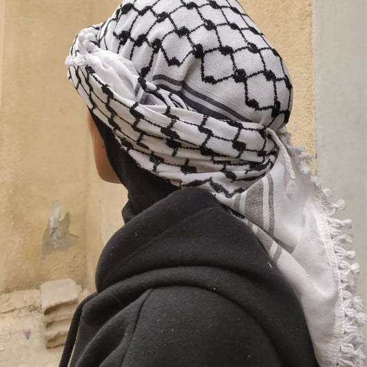 Authentic Palestinian OG Keffiyeh with tassels