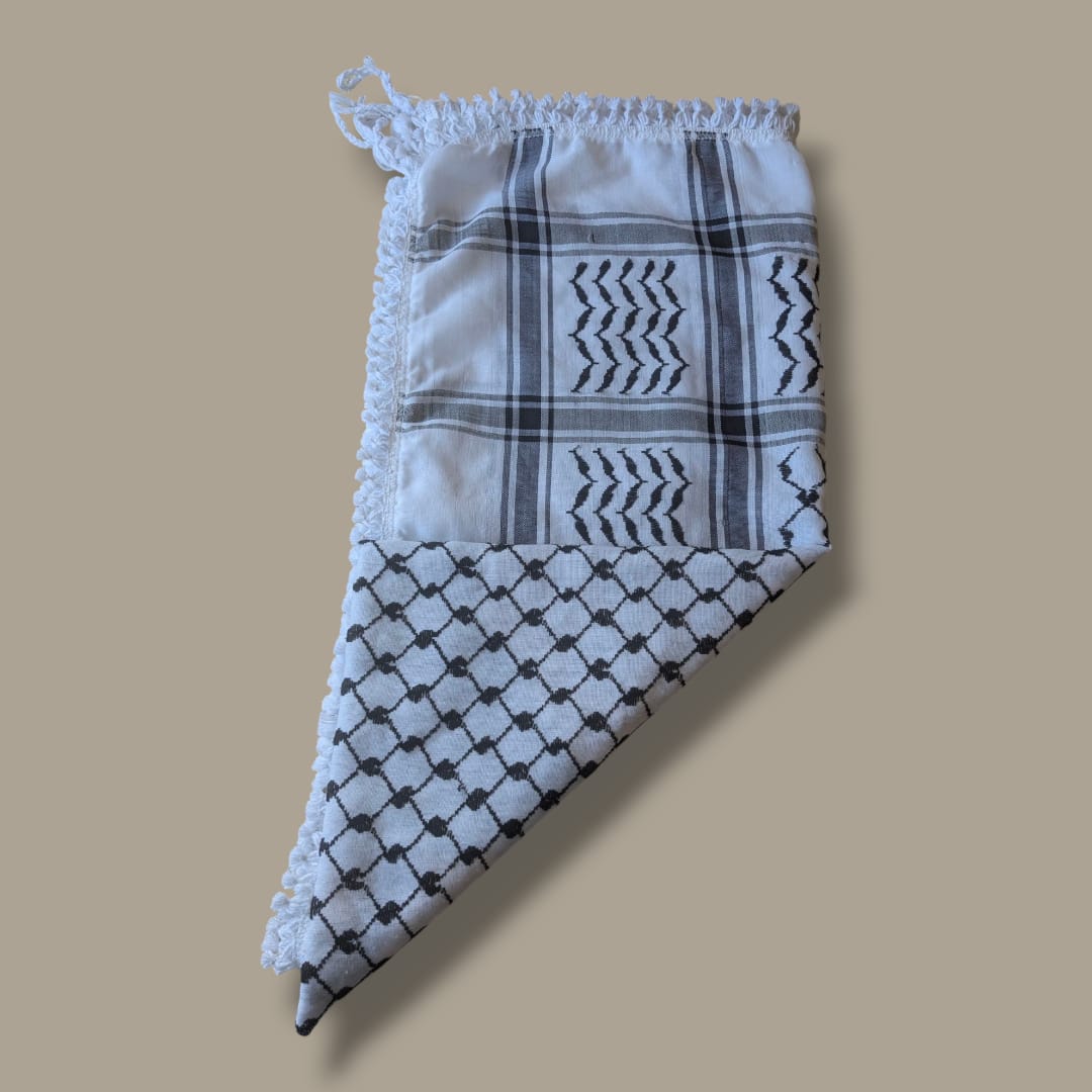 Authentic Palestinian OG Keffiyeh with tassels