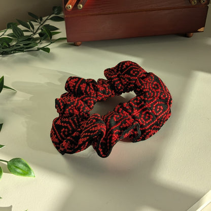 Keffiyeh Embroidered Scrunchies